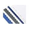 Consumable Parts of The Binding Machine - 10-Hole Folder 3/5 7.5/10 12.5/15 17.5 20mm Black Blue White Clip, Suitable for Office School documents,White,3mm (Black 5mm) view 3