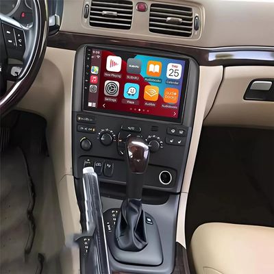 4+64G Car Stereo Radio for Volvo S80 2004-2008 Head Unit with Backup Camera, 9 Inch Touch Screen Radio for S80 2004 2005 2006 2007 2008 Wireless Carplay Android Auto Radio Bluetooth GPS Navigation