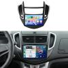 4G+64G Radio for Chevy Trax 2014 2015 2016 Car Stereo with Wireless Carplay Android Auto,5.0 Bluetooth 32EQ,9inch 1280x720P IPS Touch Screen,Android 15 FM/RDS GPS WiFi AHD Backup Camera view 1
