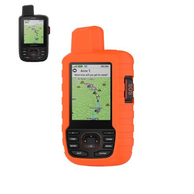 Case for Garmin GPSMAP 67i/66i, Sillence Material,Shock-Absorbing and Anti Drop Protection Soft Shell,Orange.