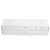 ARTIBETTER 1pc Electronics Organizer Box Lid Cord Storage Compartments for Cables Chargers Accessories Design for Home Office Use view 1