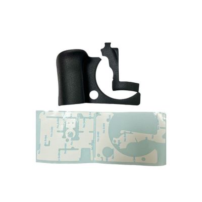 2pcs/Set Leather Handle Body Front Grip Rubber and Thumb Grip Rubber for Canon EOS R6 II Second-Generation Decorative Leather Camera Accessories
