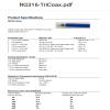 ZBLZGP TRB Male to TRB Male Cable Harness High Speed Data Transfer TRB Cable for Aerospace,Military,Test Equipment 60cm view 2