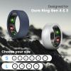 10 Pack Ring Cover for Oura Ring Gen 4/3, Silicone Protector for ULTRAHUMAN Ring AIR Working Out Accessories Men Women (2 Black/2 Clear/2 NightBlue/White/Teal/Purple/Pink, S (6/7/8/9/10/11)) view 2