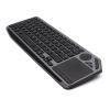 Yoidesu Wireless Touch Keyboard, 2.4G Bluetooth Dual Mode 78 Keys Desktop Wireless Keyboard with Built in Multi Touch Touchpad, Multimedia Hotkey, 7 Color Backlight view 1
