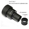 Microscope Kit Microscope Eyepiece Reticle Holder Micrometer Bracket 20.4mm for CX21 CX22 CX31 CX41 CX43 Microscope Lens Adapters(1PCS 21mm) view 2