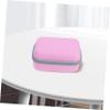 LOORGVEL EVA Camera Bag for Kids Portable Digital Camera Storage Case Shockproof Carrying Pouch for Mini Label Printer Travel-Friendly and Scratch-Resistant Rosy view 4