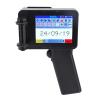 Asixxsix Handheld Inkjet Printer Gun, 600DPI Small Portable Inkjet Printer with HD LED 4.3in Touch Screen for Text Logo QR Code Barcode Batch Number, Printing Height Adjustable view 1