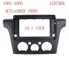 10.1 INCH Radio Fasica Frame Compatible with Mitsubishi AIRTREK Outlander 2001-2005 RHD GPS Navigation Stereo Panel Dashboard Mount Kit view 2