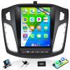 2G+64G Car Stereo Radio for Ford Focus 2012-2018 with Wireless CarPlay Android Auto, Android 13 Head Unit, 9.7" Touch Screen Car Radio with GPS Navigation Bluetooth RDS FM WiFi HD Backup Camera view 1