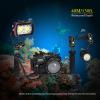 JatureClets Diving Led Video Light, SL-21 Diving Light Compatible with Gopro, 130FT/40M Waterproof White Red Blue Flashlight, 3500LM Underwater Camera Filling Lights with Ball Head YS Adapter view 4
