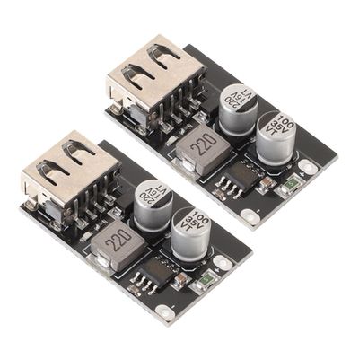 ARTIBETTER 2pcs Charging Board USB Fast Charging Dc-dc Voltage Regulator Power Supply Regulator Step Down Converter for