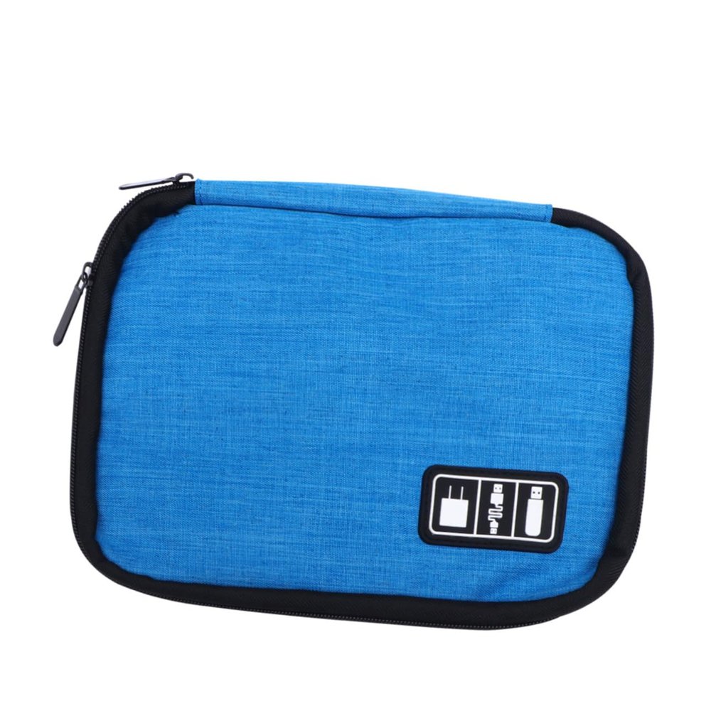 ARTIBETTER 1pc Data Cable Bag Organizer Multi-function Pouch for Sundries Earphone Handbag for Outdoor Travel