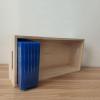 CD Holder Racks DVD Storage Rack Desktop Solid Wood Storage Box for Holds 30~35 CD Jewel Cases/PS4/Blu-Ray Disks, Game Disc Organizer Collection Display Rack(40x20x10cm(15.7x7.9x3.9in)) view 3