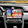 4+64G Android 13 Car Radio for Honda Civic 2016-2020, 9 Inch Touch Screen Radio for Honda Civic Head Unit 2016 2017 2018 2019 2020 with Wireless Carplay Android Auto Bluetooth GPS AHD Backup Camera view 1