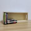 CD Holder Rack 40x15x10 cm, Solid Wood DVD Storage Box Music Disk Holder Game Disc Organizer Cassette Tape Collection Display Rack, Holds 30~25 CD Jewel Cases view 4