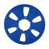 1/4 10.5 Inch Empty Takeup Reel, 6 Hole Aluminum Alloy, Universal Opening for Sound Tape Machines (Blue) view 1