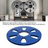 1/4 10.5 Inch Empty Takeup Reel, 6 Hole Aluminum Alloy, Universal Opening for Sound Tape Machines (Blue) view 4