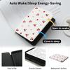 AdorableWhimsy Simple Bow Case for Kindle Paperwhite 12th Generation 7 Inch & Kindle Colorsoft Signature Edition 2024 Release with Hand Strap Bow Printed PU Leather Folio Cover with Auto Sleep/Wake view 4