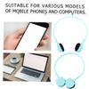 ARTIBETTER 1pc Cat Ear Headset Microphone Lightweight Ear Headphones for Girls Bass Voice Comfortable Design Compatible Mobile Phones and Computers view 3