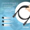 Bzumperyz 720106-1 EC M3 14W10 Transducer Extension Cable 14-pin Fit for Humminbird APEX XPLORE SOLIX and Onix Series Fish Finder Compatible with Built-in MEGA Imaging (10 Feet) view 3