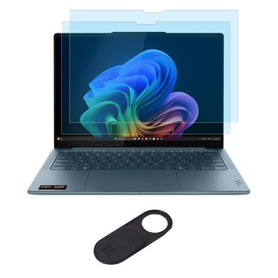 2 Pack Anti Blue Light Screen Protector for 2025 New Lenovo Yoga 9i 2-in-1 Aura Edition (14ILL10) & Lenovo Yoga 9 14" 2-in-1 (14IMH9) 14-Inch Touchscreen Laptop, Anti Glare and Eye Protection (Matte) Shield