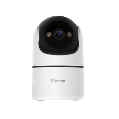 SONOFF Indoor Security Camera 1080P, CAM-PT2 Pan Tilt WiFi Camera with 360 View, Motion Tracking, Color Night Vision, 2-Way Audio, Privacy Mode, Compatible with Alexa & Google Home
