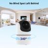 SONOFF Indoor Security Camera 1080P, CAM-PT2 Pan Tilt WiFi Camera with 360 View, Motion Tracking, Color Night Vision, 2-Way Audio, Privacy Mode, Compatible with Alexa & Google Home view 4