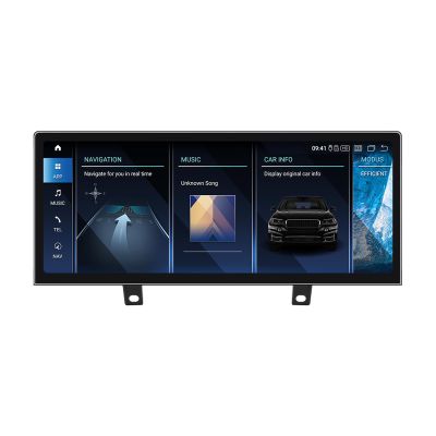 12.8 2K 2400 * 900 Resolutions Car Radio for BMW X5 F15 X6 F16 2014-2017 Screen CarPlay Android Auto Multimedia Player Navi Display Head Unit (EVO 8-256GB)