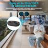 AYJBKL Wireless Headphones for TV, Bluetooth 5.3 Over-Ear Headset with Noise Cancelling, 50H Playtime, HD Stereo Sound & Charge Dock, Low Latency for Sync with Smart TV, PC, Projector view 3