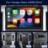 10 inch Car Radio Stereo for Dodge Ram 1500/2500/3500 2009 2010 2011 2012 with Wireless Carplay Android Auto IPS Touchscreen GPS Bluetooth FM SWC Backup Camera view 3