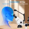 DZQ Multi-Directional Microscope with Spring Bracket, 7X-45X Magnification Jewelry Microscope, Micro Jewelry Inlaid Stand with Ring LED Light view 4