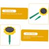KALLORY Solar Powered Lotus Shaped Speaker for Outdoor Use Buddha Songs Music Player Unique Design for Garden and Patio Decor Music Lovers view 4
