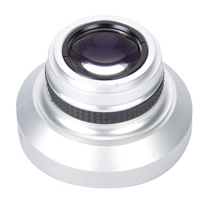 37mm 0.25X Super Fisheye Additional Lens, Wider Picture Range, Strong Applicability, Aluminum Alloy Optical Glass, Silver, 228g, 37mm Caliber Camera Lenses with Fisheye Effect