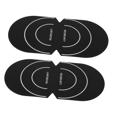 BESTonZON 2pcs Vinyl Record Handler Mitts for Safe Grip and Cleaning Lightweight and Compact Design Vinyl Record Cleaning Supplies to against Fingerprints and