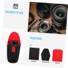ARTIBETTER 10pcs Shockproof Neoprene Camera Lens Pouch Protective Storage Bag for and Camera Lens Accessories view 2