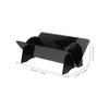 AUTSUPPL Desktop Record Rack Cd Storage Shelves Vinyl Record Storage Cabinet Cd Holder view 2