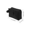 ARTIBETTER 1pc Portable Electronics Organizer Storage Bag Zipper and Shockproof Digital Accessory Pouch for Cables Chargers Power Banks and More for Travel and Daily Use view 2