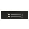 2.5in Trayless HDD Enclosure, Bay II Interface, ABS Stainless Steel, 7 9.5mm Drive Thickness, Hot Swap Mobile Rack Cage, Up to 6Gbps Transfer Speed, for Professional U view 4