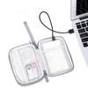 ARTIBETTER Ergonomic Data Cable Headphone Storage Bag Compact Travel Pouch for Cable Phone Cord Holder Pouch Charger Organizers Earphone Bag view 3
