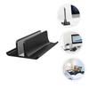 Angoily Vertical Laptop Stand for Desk Cooling Laptop Stand Aluminum Alloy Notebook Cooler Rack Easy to Assemble Portable view 3