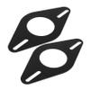 LOORGVEL 2pcs Car Speaker Mounting Plate Installation Adapter for Enhanced Sound Easy Setup Bracket for Front Door Speakers for Car Audio Upgrades view 1