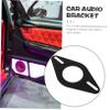LOORGVEL 2pcs Car Speaker Mounting Plate Installation Adapter for Enhanced Sound Easy Setup Bracket for Front Door Speakers for Car Audio Upgrades view 3