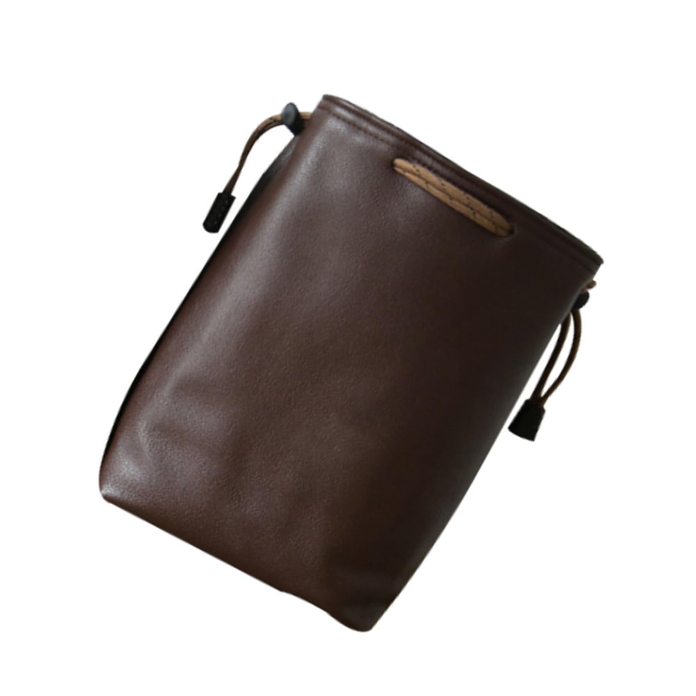 ARTIBETTER Camera Storage Protective Bag Camera Case for Safe Storage Brown for Travel and Accessories