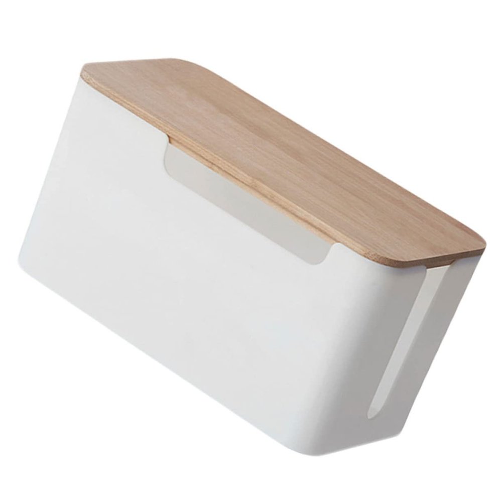 Artibetter 1pc Box for Wire Storage Detachable Design Efficient Heat Dissipation Suitable for Household and Office