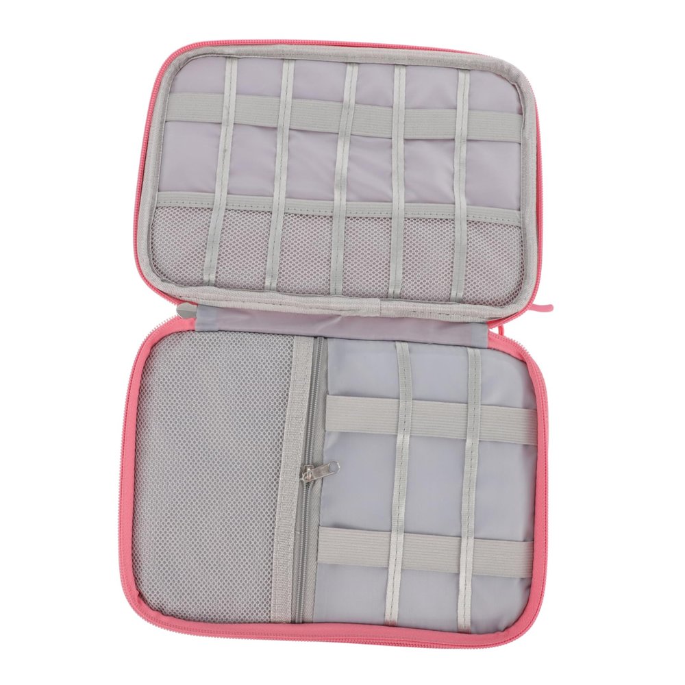 ARTIBETTER 1pc Digital Accessory Storage Pouch Dual-layer Organizer Bag for Electronics and Travel Essentials for Cables Power Banks and Gadgets