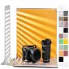 10pcs/20pattern Small Product Photography Backdrops Kit Photo Background Food Photoshoot Backdrop Board with with Shadow Props(Upgrade Medium-Sized:15.7"x16.5") view 1