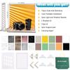 10pcs/20pattern Small Product Photography Backdrops Kit Photo Background Food Photoshoot Backdrop Board with with Shadow Props(Upgrade Medium-Sized:15.7"x16.5") view 2