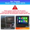 Car Radio Stereo for Toyota Noah Voxy 2007-2013, Android 13, 9" IPS Touch Screen Upgrade Dash Kit with CarPlay & Android Auto, GPS Navigation DSP SWC 5G WiFi Camera 4CORE 2+32GB view 2