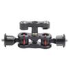 Arm Mount Adapter Multi Function Dual Ball Head Hot Shoe Magic Arm Adapter Camera Clamp Mount Adapter Camera Accessories view 1